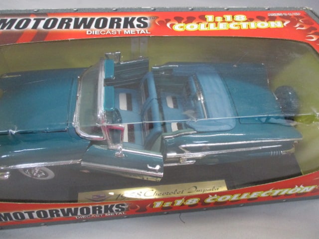 1958 Chevrolet Impala Convertible Diecast 1:18 Scale By Motor Max - 3