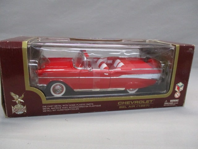 1957 Chevrolet Bel Air Convertible Diecast 1:18 Scale: By Road Legends New Old Stock