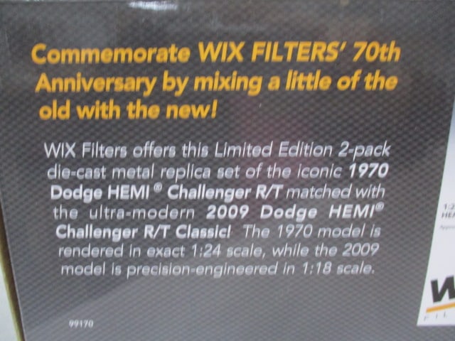 70th Anniversary Commemorative Diecast Collector Set By Wix Filters - 5