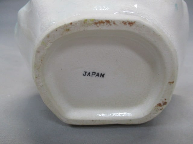 7" Lady Head Vase Marked Japan - 9