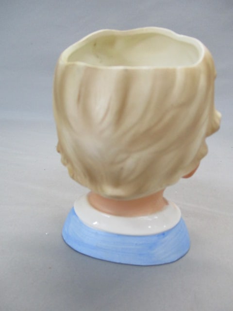 5.5" Brinns #TP2118 Baby Boy Head Vase - 3
