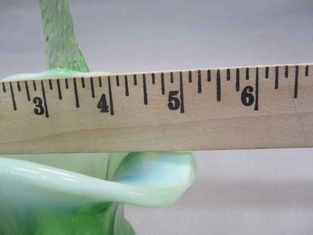 Mosser Green Opalescent Basket - 5