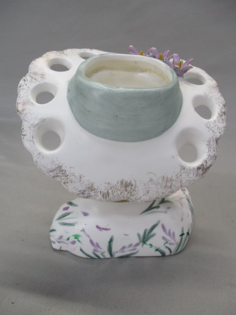 6" Lefton #3140 Lady Head Vase - 7