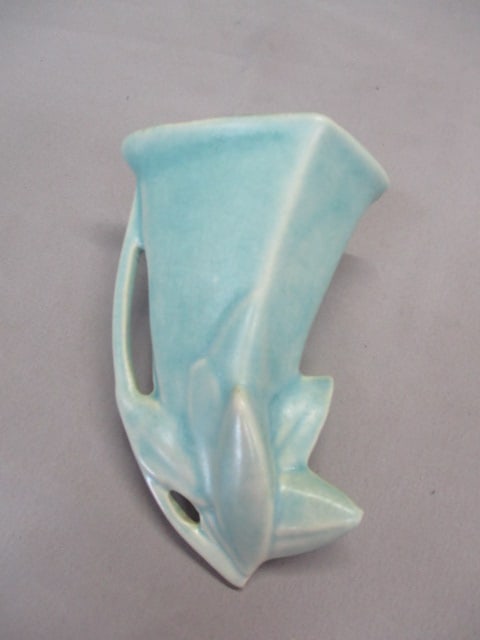 Vintage McCoy Lilly Wall Pocket 4" x 6": Has Small Chip See All Pictures