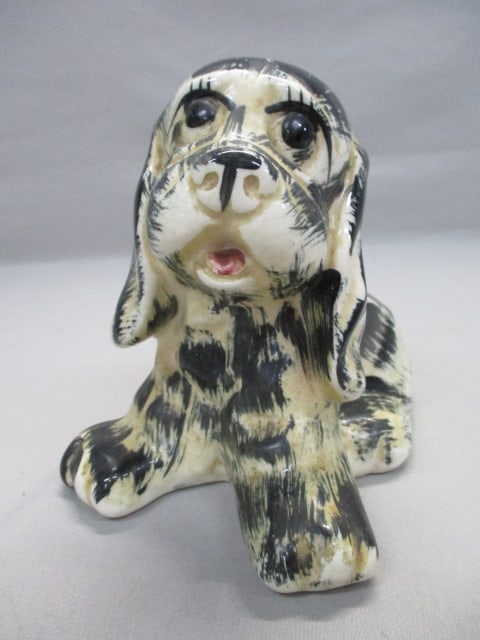 1050's Cocker Spaniel Puppy Ceramic Planter - 2