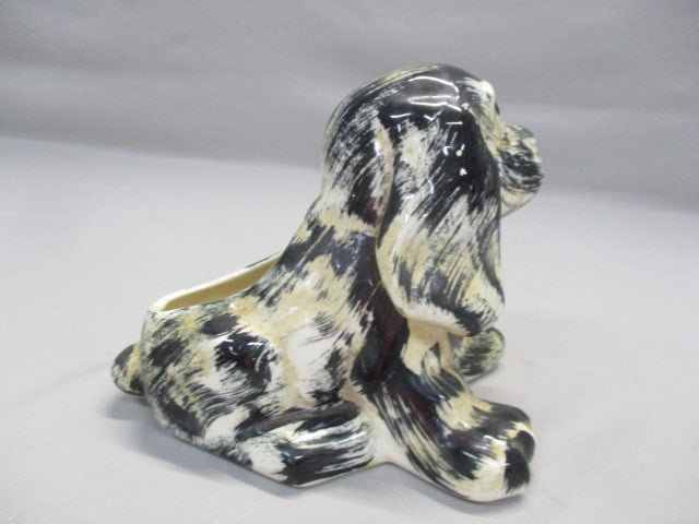 1050's Cocker Spaniel Puppy Ceramic Planter - 4