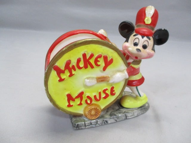 1950's Mickey Mouse Parade Drummer Planter (1 of 8)