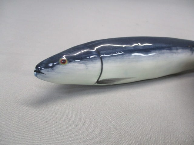 Vintage Ceramic Sardine Fish 8" Knife Rest - 3
