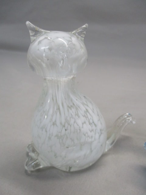 2 Hand Blown Glass Paperweights - 2