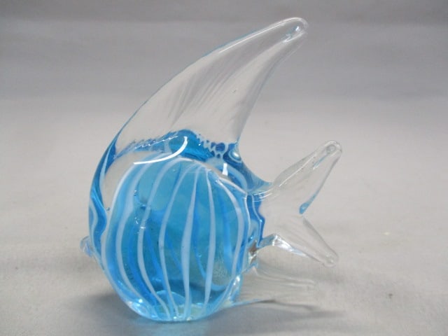2 Hand Blown Glass Paperweights - 5