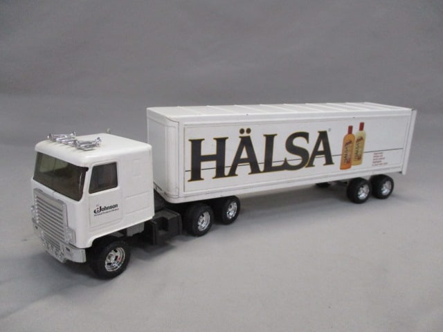 Ertl SC Johnson Halsa Semi-Tractor Trailer: 19" x 5"
