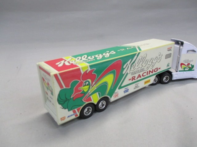 2 Nascar Diecast Semi Truck Transporters 1:64 Scale - 4