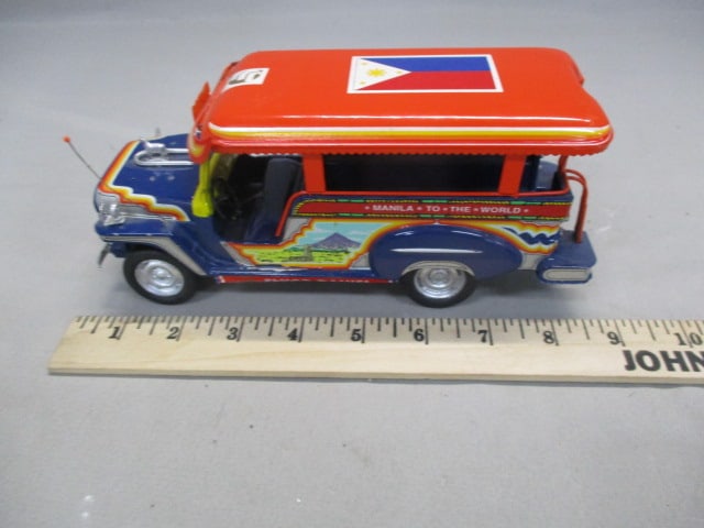 1990's Tin Toy Pro-Mite Philippine Jeepney - 9