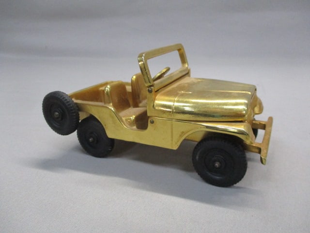 1950's Willys Jeep Diecast Promo By Al-Toy - 4