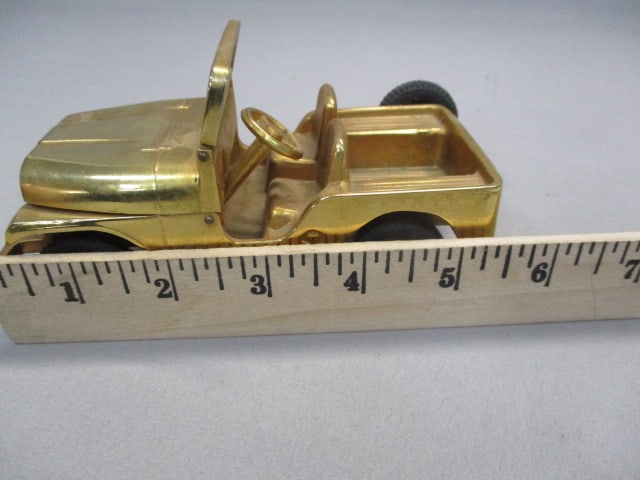 1950's Willys Jeep Diecast Promo By Al-Toy - 8