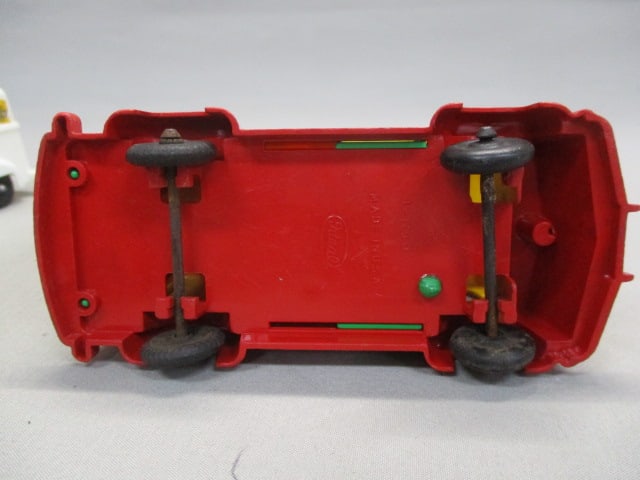 2 Ideal Toy Company Plastic Delivery Vans - 6