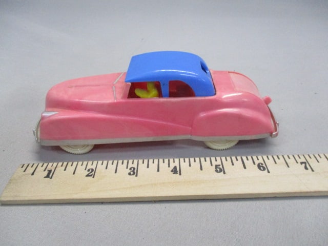 Vintage Renwal #99 Plastic Sedan Convertible Car - 8