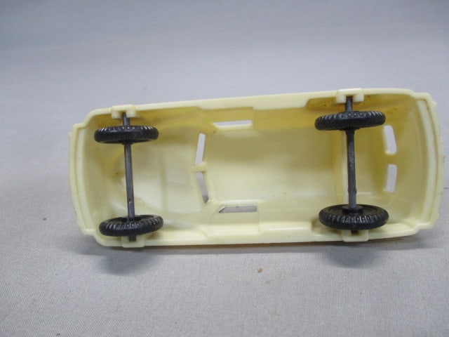 1950's Renwal Plastic Delivery Truck & Marx Plastic Yellow Cab Taxi - 5