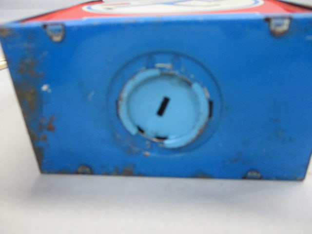 2 Vintage Tin Mailbox Banks "Mailman" & "Mr Zip" - 4