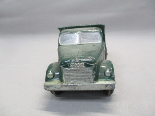 1950 GMC Diecast Dump Truck w/Wooden Wheels Promo - 2