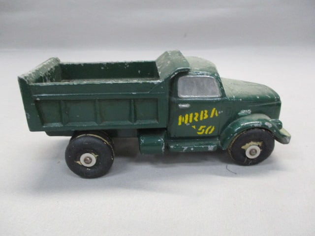 1950 GMC Diecast Dump Truck w/Wooden Wheels Promo - 3