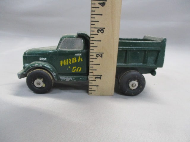 1950 GMC Diecast Dump Truck w/Wooden Wheels Promo - 8
