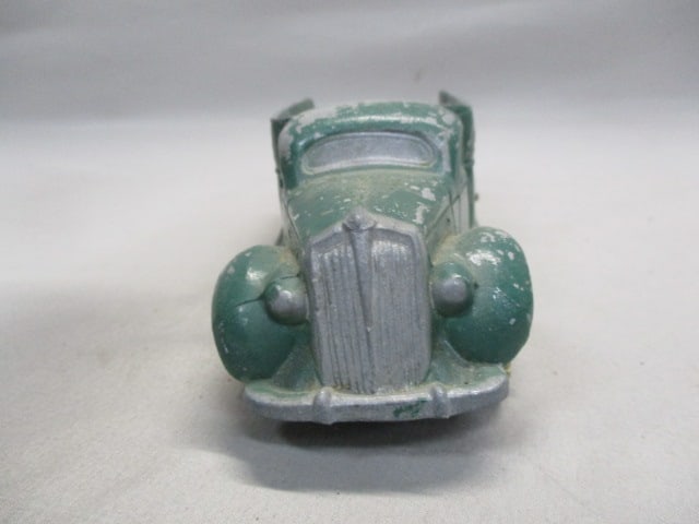 "White" Diecast Stakebed Truck w/White Rubber Tires - 3