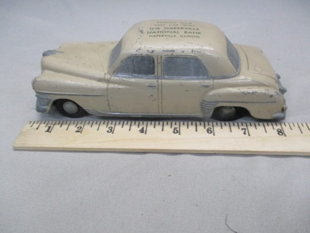 1940's Chrysler Diecast Bank Promo - 9