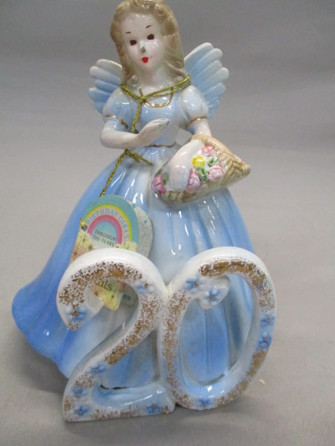 2 Josef Originals 19 & 20 Birthday Girl Figurines - 8