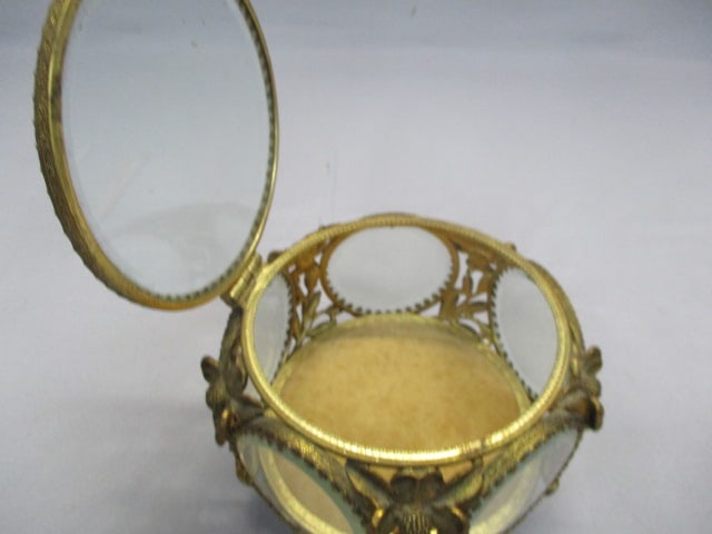 Vintage Vanity Set Mirror Tray, Brush, Comb & Hand Mirror - 12