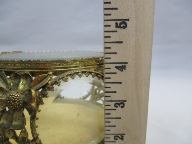 Vintage Vanity Set Mirror Tray, Brush, Comb & Hand Mirror - 13