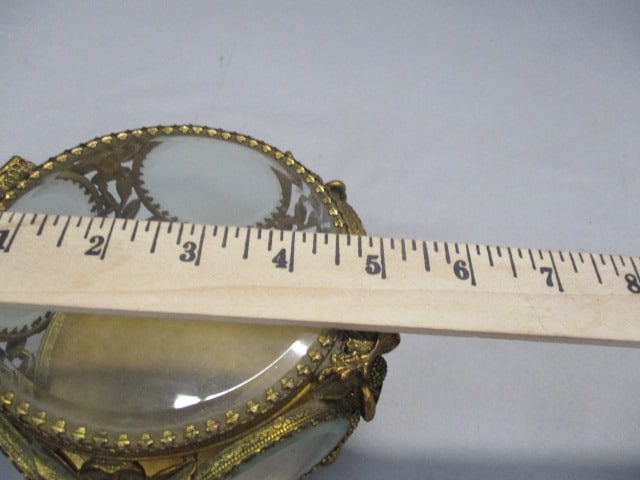 Vintage Vanity Set Mirror Tray, Brush, Comb & Hand Mirror - 14