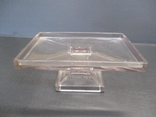 Antique Clarks Teaberry Gum Glass Store Display Stand (1 of 7)