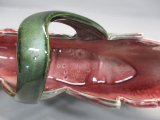 Hull Pottery "Poinsettia Leaf" Basket Planter - 3
