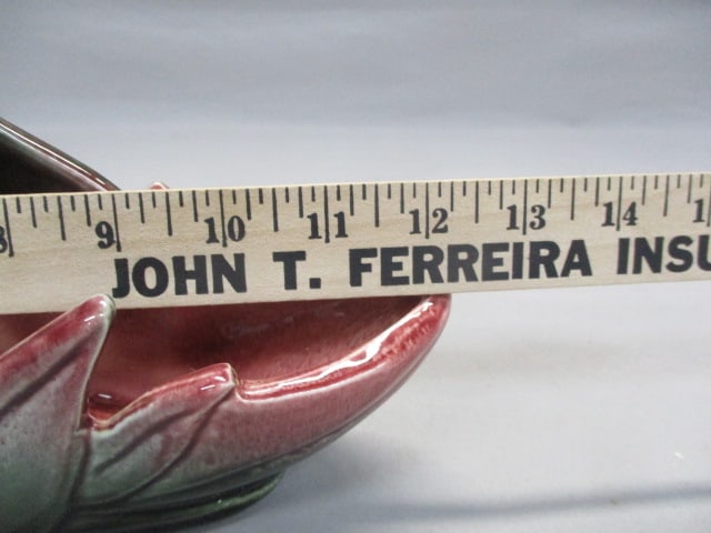 Hull Pottery "Poinsettia Leaf" Basket Planter - 5