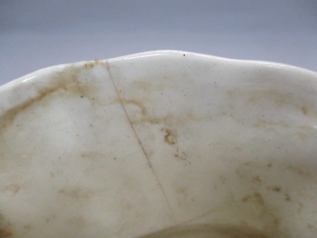 1950's MCM American Bisque Pottery Leaping Deer Planter - 4