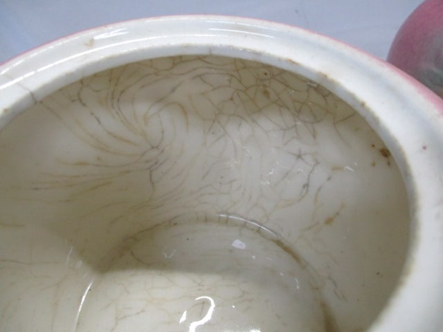 1950's Hull Pottery Sunglow Grease Jar and Salt & Pepper Shaker Set - 6