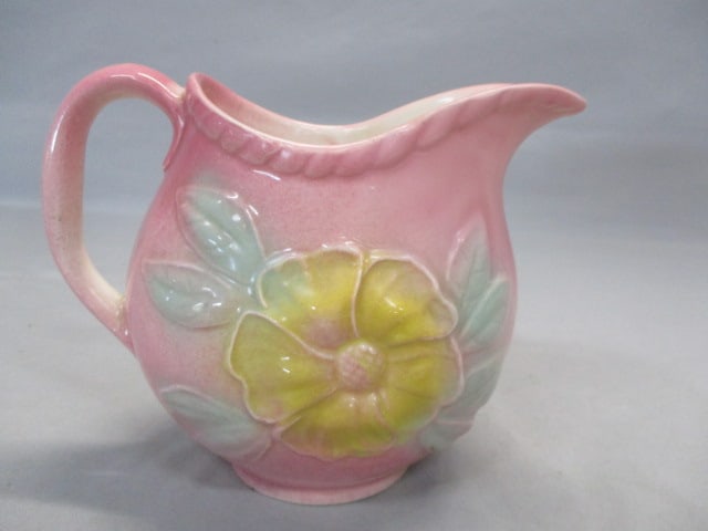 Hull Pottery Pitcher Sunglow Pattern 5.5" (1 of 4)