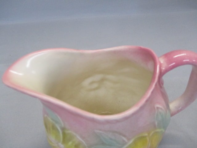 Hull Pottery Pitcher Sunglow Pattern 5.5" - 3
