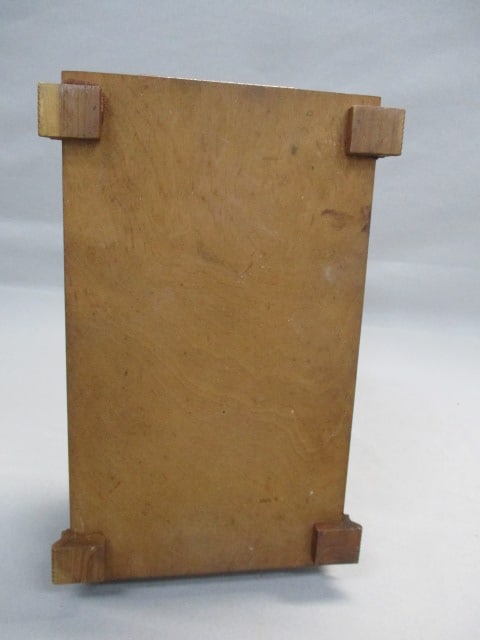 1940's Carved Wooden Trinket/Jewelry Box - 5
