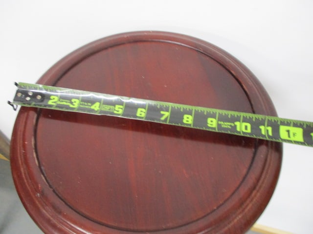 Mahogany Barley Twist Plant Stand 41" - 6