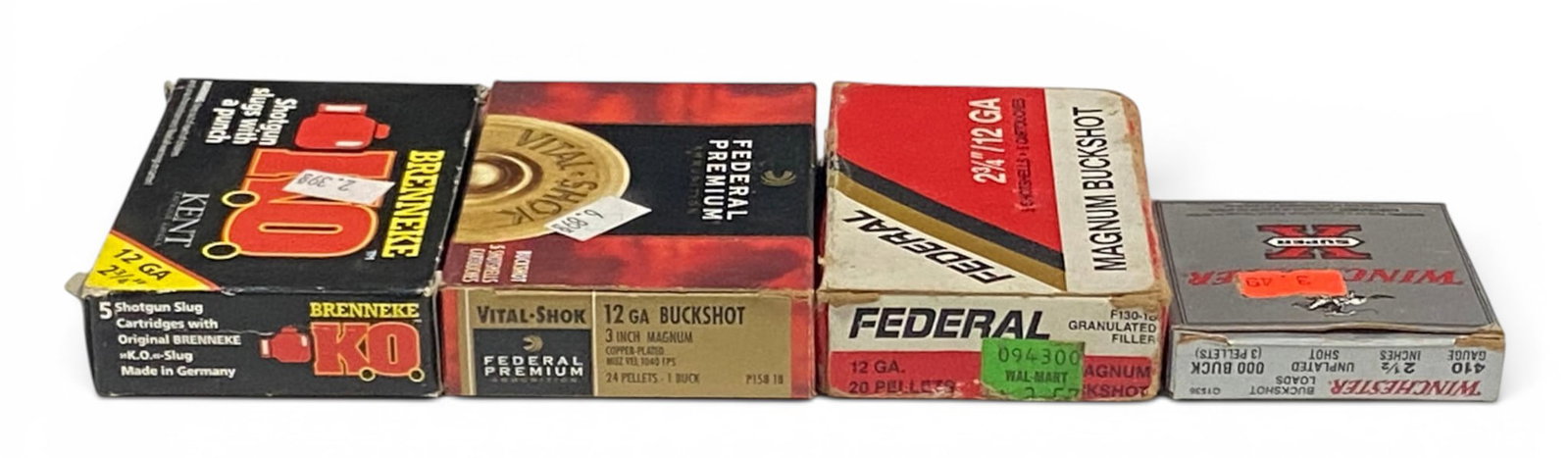 NIB 54rds. of Various 12 GA. Shotgun Ammunition: See Photo(s).