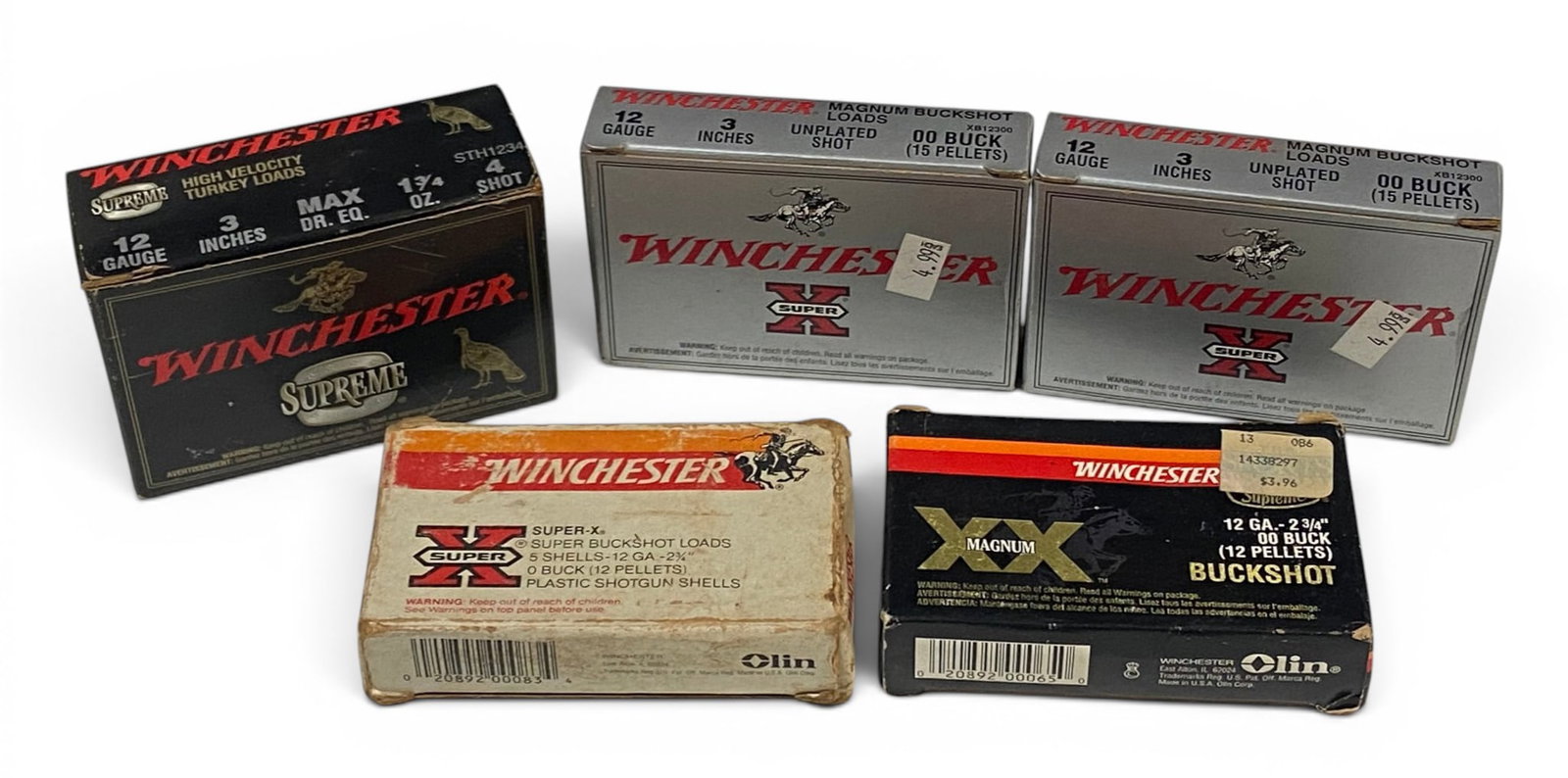 3.9 Lbs. Of Various 12 GA. Winchester Shotgun Ammunition: See Photo(s).
