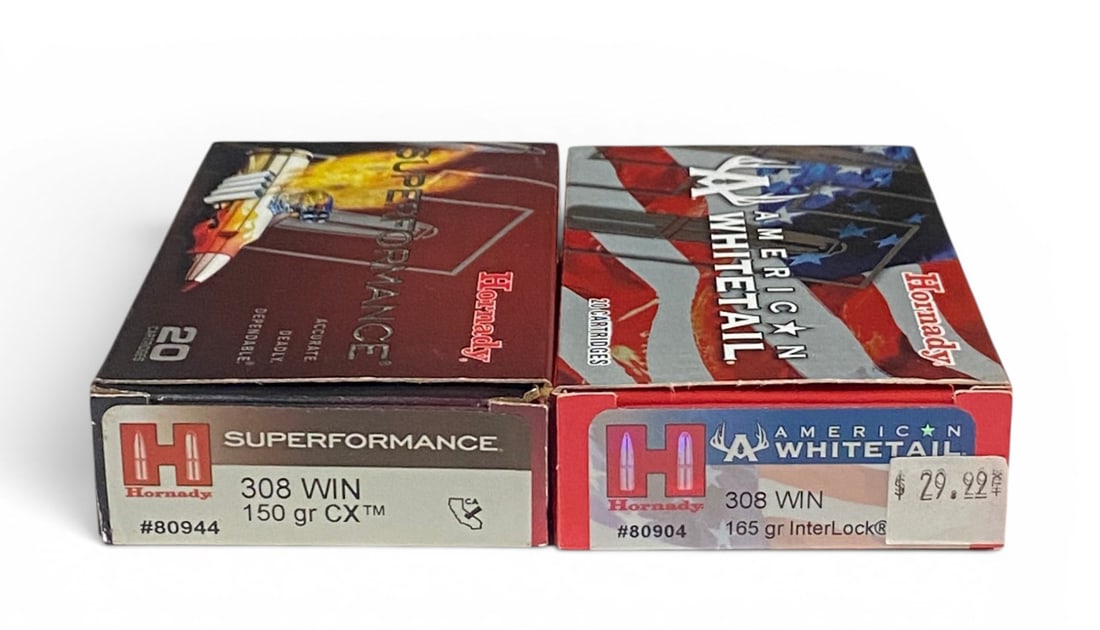 NIB 40rds. of Hornady .308 WIN. Ammunition: See Photo(s).