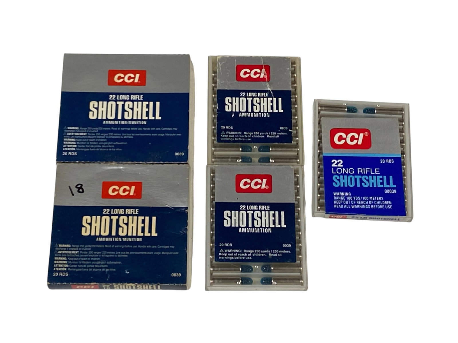 84rds. of .22 LR CCI Shotshell Ammunition (1 of 1)