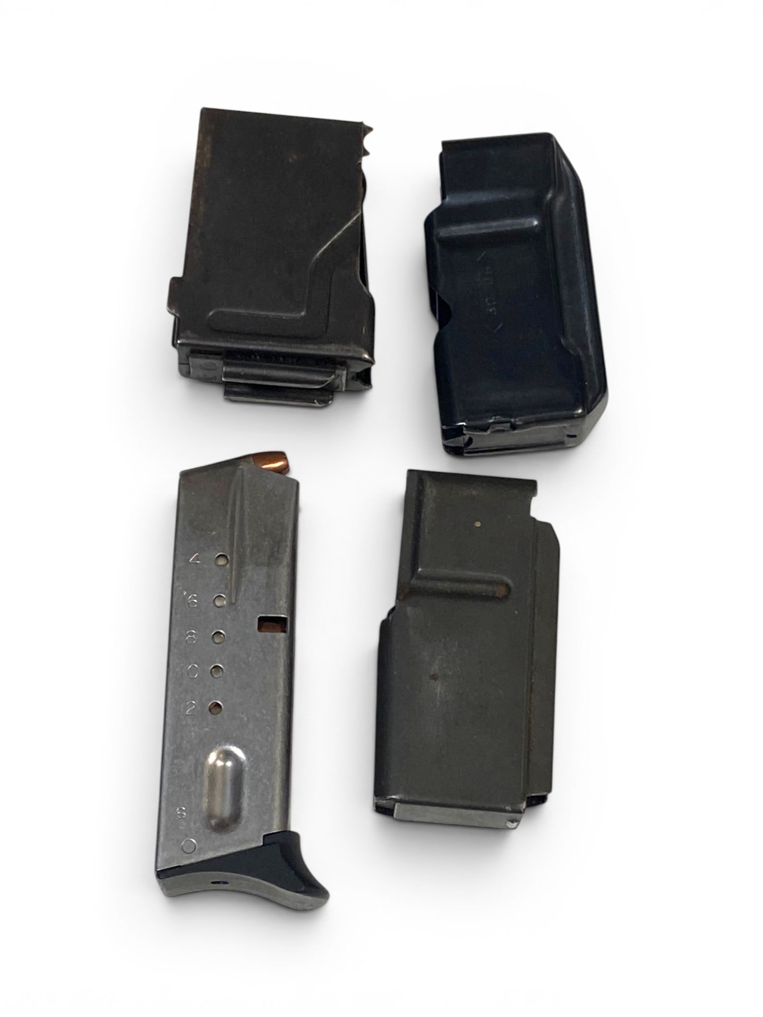 (4) Gun Magazines and Some Ammo (1 of 7)