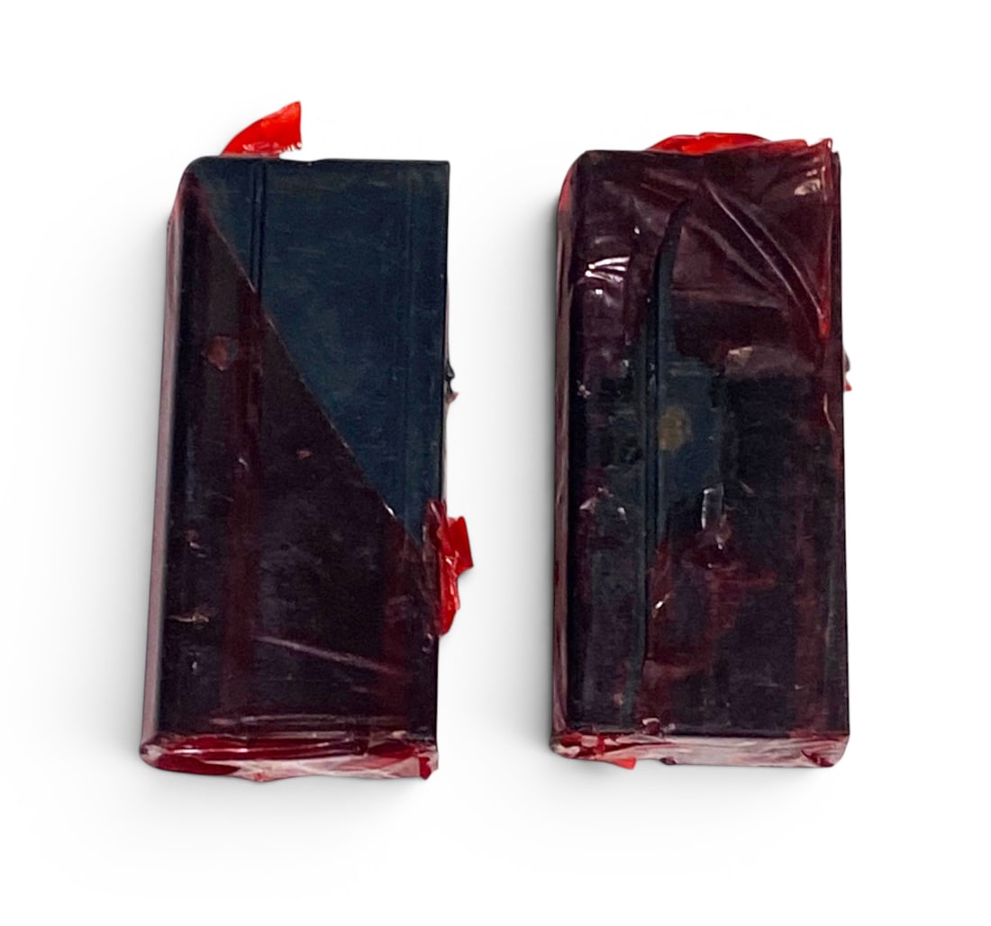 (2) M1 Carbine 15-Round .30 CAL Magazines in Red Wrap (1 of 3)