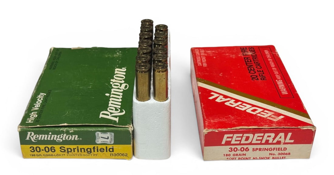 33rds. of .30-06 SPRG. Factory SP Ammunition (1 of 3)