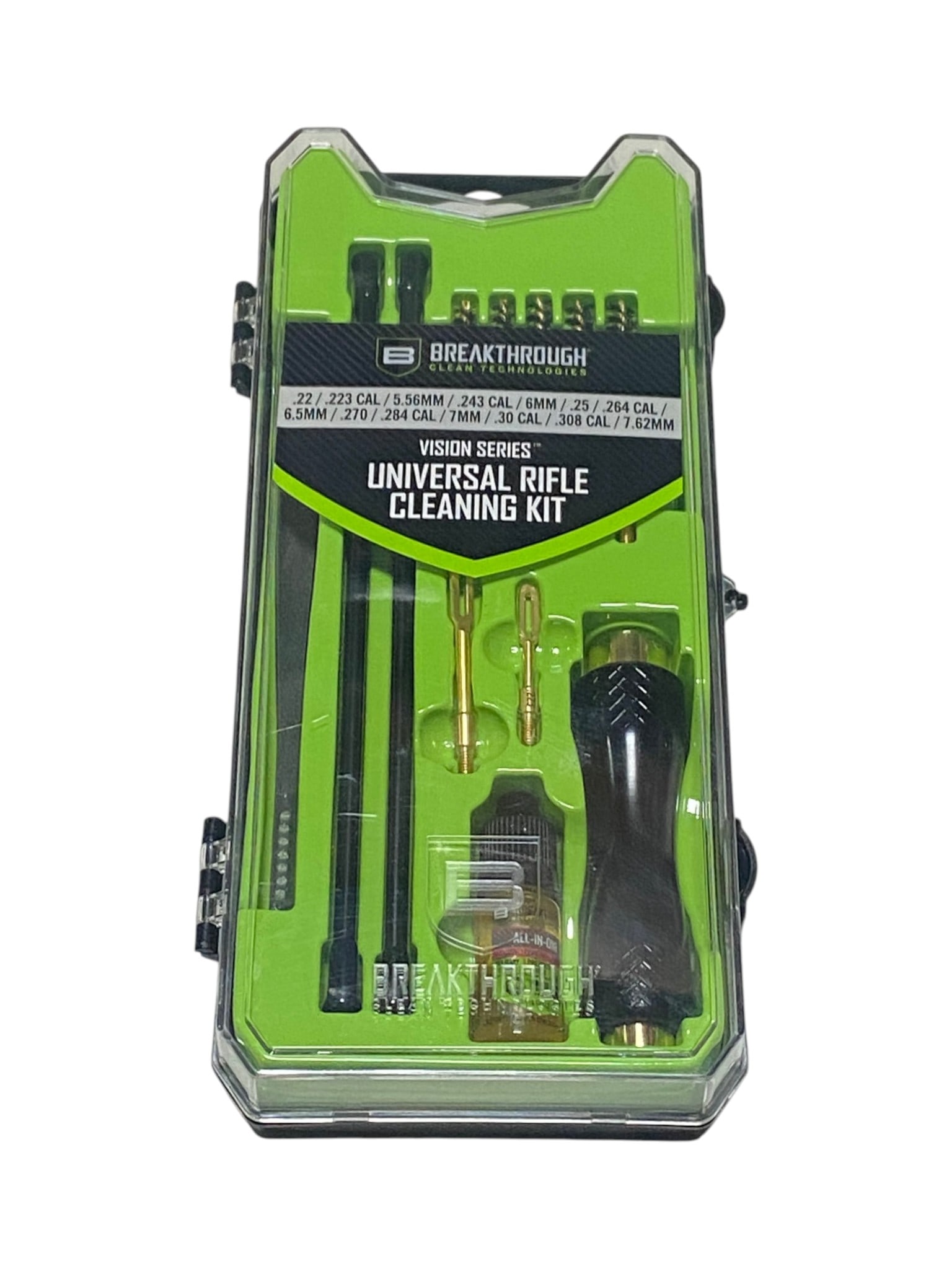 NIB Breakthrough Vision Series Universal Rifle Cleaning Kit: See Photo(s).