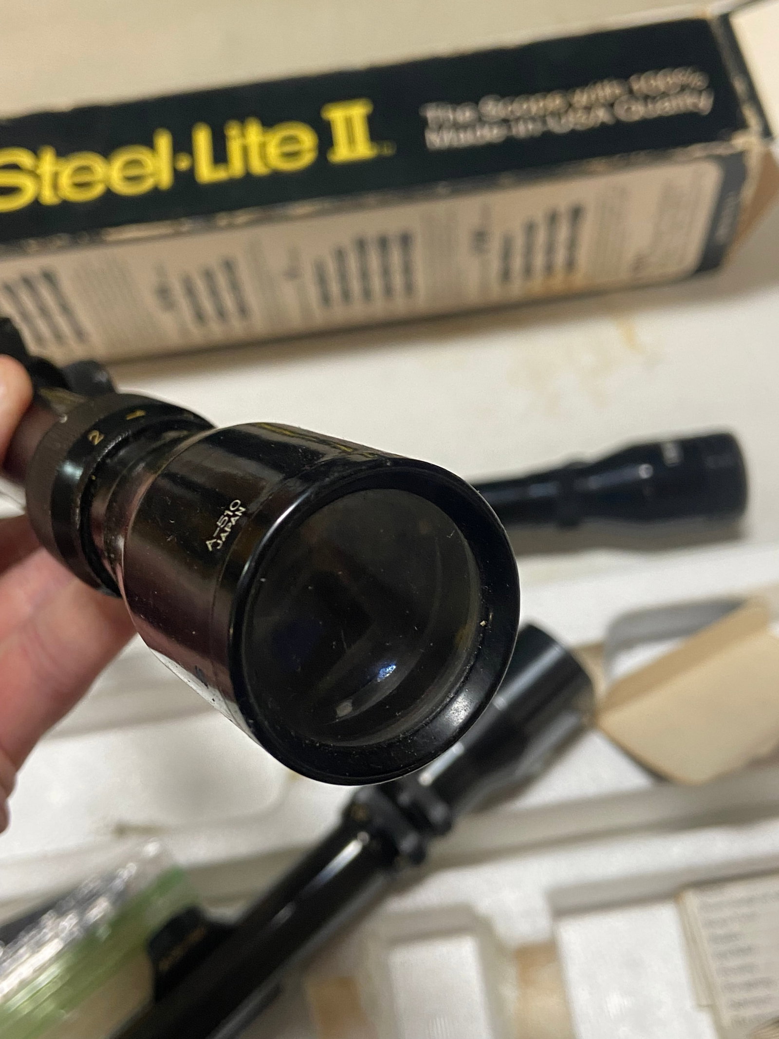 (2) Vintage Weaver Scopes in Box - 7